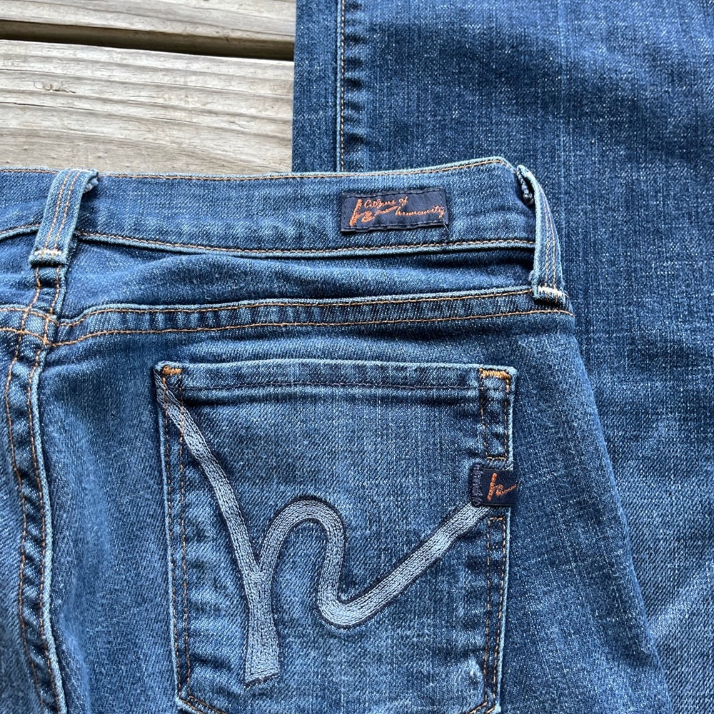 Citizens of humanity Margo # 085 stretch low waist boot cut jeans